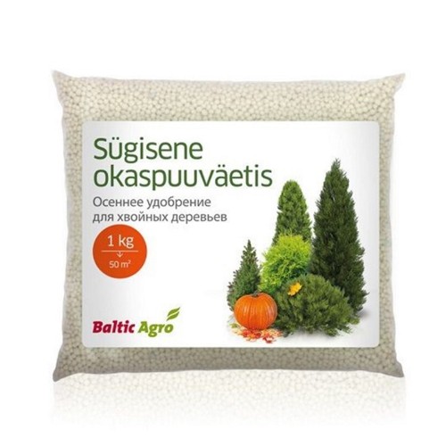  Sügisene okaspuuväetis Baltic Agro 1 kg
